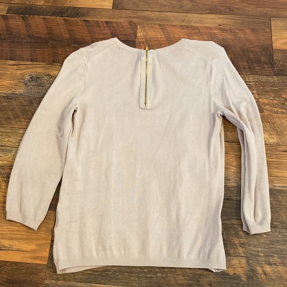 Philosophy sweater with zipper on back size medium - Picture 3 of 4